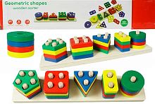 Игрушка развивающая ИГРУНЫ "Сортер" RI155 дерево