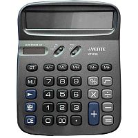 Калькулятор наст. 12разр. deVENTE KT-836 4031527 дв.пит.,чёрный,204*163*50мм