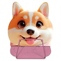 Подставка для книг deVENTE "My Little Corgi" 8063634 металл.,в форме корги,18*18,5см
