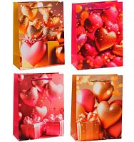 Пакет подар. "Море сердец" 18*24*8.5см 775-0996