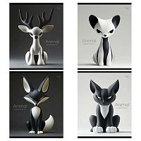 Тетрадь 48л. (клетка) BG "Эстетика" 08518 выб.лак,soft-touch лам.