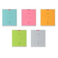 Тетрадь 12л. (кос.лин.част.) EK "Nature Colors" 56286 асс.