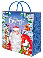 Пакет подар. Миленд Dream cards НГ "Борода из ваты" ППК-2340 глит.,мат.лам.,26,4*32,7*13,6 см