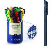 Ручка шар. BV EasyWrite "Joy" 20-0044 синяя,0,5мм,асс.