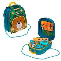 Игровой набор 1TOY Профи "Мастерская" Т24110 в рюкзачке (14предм.)