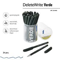 Ручка гелевая "Пиши-Стирай" BV DeleteWrite "Изумрудная" 20-0494 синяя,0,5мм,корп.софт-тач