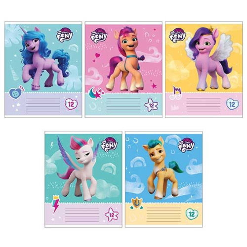 Тетрадь 12л. (клетка) КанцБиз "My Little Pony" MP104/5 обл.карт. Тетрадь 12л. (клетка) КанцБиз "My Little Pony" MP104/5 обл.карт.