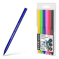 Набор линеров  6цв. EK "Art Spirit" 62948 футляр,е/подв.