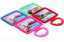 Зеркало настол. "Белые выемки" прямоугол. 20*16,5см 451-18 (420-273)