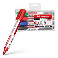 Набор маркеров д/доски 4цв. EK LW-600 Tank Liquid 58362 (чёрн.,син.,красн.,зелён.),пулев.,2,5мм