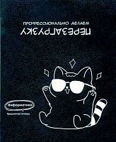 Тетрадь предм. 48л. Проф-Пресс "Подслушано-Информатика" Т48-1459 тисн.холст (клетка)