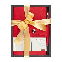 Набор подар. (ежедневник н/д А5 BV кож.зам."Primavera" красный+ручка ) 3-536/02-2