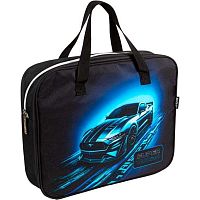 Папка пластик,с ручками А4 deVENTE "Super Turbo" 8057669 с расш.8см,полиэс.,удлин.ручки