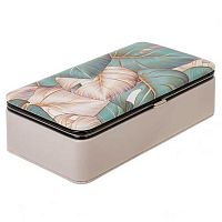 Шкатулка  18*9,5*5.5см REMECO 815394 метал.,полимер,стекло