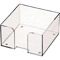 Бокс д/бумажного блока ATTOMEX 4105401 прозрачный (9*9*5)