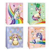 Пакет подар. бум. ПГС "Единорог" 18*23см Р10738-8-С Акпб569-Т