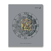 Тетрадь предм. 48л. СВЕТОЧ пластик.обл. "Архивариус-Алгебра" Т290 (01871) тисн.фольг.(клетка)