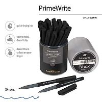 Ручка масл. шар. BV PrimeWrite "Basic. Black" 20-0295/04 синяя,1,0мм