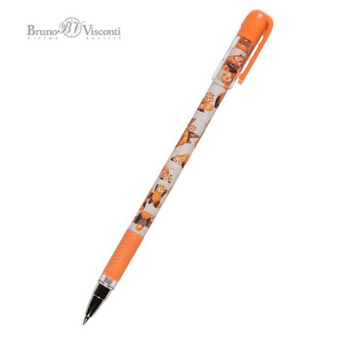 Ручка шар. BV MagicWrite "Красные панды" 20-0240/38 синяя,0,5мм