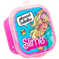 Лизун Волшебный мир "Slime Glamour collectionl" SLM180 розовый с блёстками,60гр.,3+