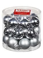 Игрушка ел. ФЕНИКС "Шары" 92657 (24шт) стекл.,2,5*2,5*2,5см