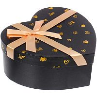 Коробка подар. "Лучший подарок" чёрный 549-795 (19*17*7.5см)