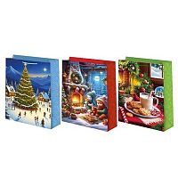 Пакет подар. Микрос 33*45см НГ Ч55094 мат.лам.,асс.