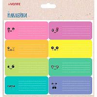 Наклейки д/тетрадей deVENTE "School" 8066518 (8шт) 40*96мм