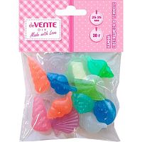 Камни светящиеся в темноте deVENTE "Морская коллекция" 8001572 25-35мм*14шт.,в пластик.пакете