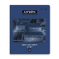 Тетрадь предм. 48л. СВЕТОЧ "Мраксимализм-Алгебра" Т274 (01775) справ.инф. (клетка)