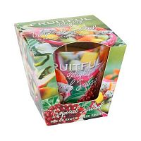 Свеча аромат. в стакане BARTEK "Фруктовый" 115гр.