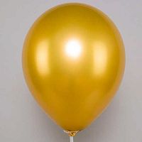 Шары возд. Микрос  5" Хром золото Ч54713