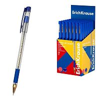 Ручка масл. шар. EK Ultra-30 Gold Stick&Grip Classic 63112 синяя,0,7мм,технол.суперскольж.
