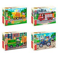 Пазлы   12 ХАТ А5 MAXI "Служебные машины" асс.