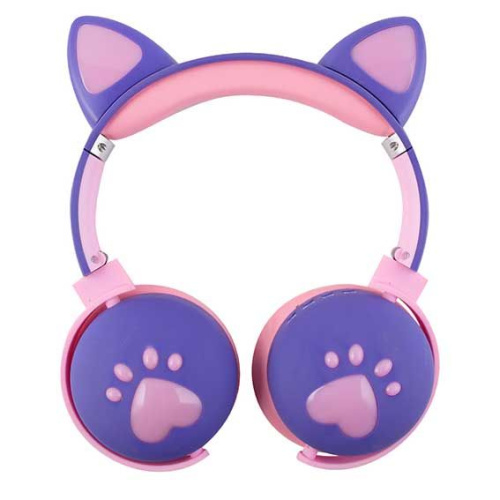 Наушники беспроводные КОКОС "Cat" 252517 асс.