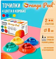 Точилка с контейнером 2отв. ORANGE PEEL "НЛО" OP 1/14-D24 асс.