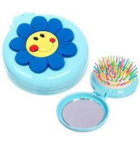 Расчёска массажная детская складная "Barbariska" 456-370