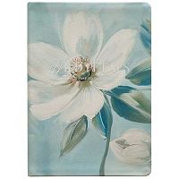 Ежедневник н/д А5 160л. INFOLIO кож.зам. "Petals" I1861/flower интегр.обл.,линейка