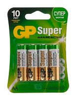 Батарейка GP Super Alkaline LR6 AA блистер