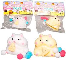 Игрушка-антистресс СКВИШ ИГРУНЫ "Хомячулька" LI447 асс.