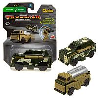 Игрушка 1TOY Автовывернушка "Броневик – Бензовоз" Т20711 пластик.,8см,блистер