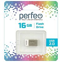 Флеш-драйв16Гб Perfeo M05 Metal Series