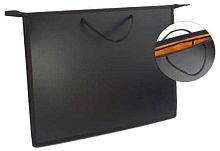 Папка пластик,с ручками А3 ОНИКС ПР-3-8 "Чёрная" (7544) на молн.,с карм.