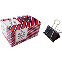 Зажим для бумаг ATTOMEX 60мм чёрн.металл. 4131500