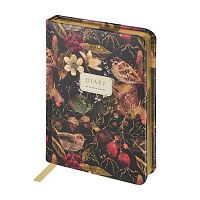 Ежедневник н/д А6 120л. BV кож.зам. "Fauna. Воробей" 3-745/22 тв.обл.,зол.срез,беж.бум.,лин.