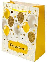 Пакет подар. Миленд Dream cards "Шарики" ППК-2750 мат.лам.,глит.,18*23*10см