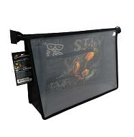 Папка д/труда А4 ПЧЕЛКА ПТР-2 "Удар" пластик.,на молн.,печать на картоне