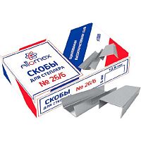 Скобы №26/6 ATTOMEX 1000шт. 4141801 оцинкованные,к/к