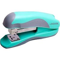 Степлер №24/6, 26/6 20л. deVENTE "Pastel" 4142523 мятный,пластик,с кауч.вставк.,к/к