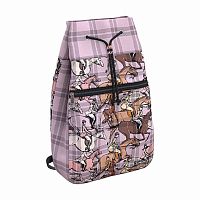 Рюкзак EK ActiveLine Cord "18L Horse Racing" 54751 розовый